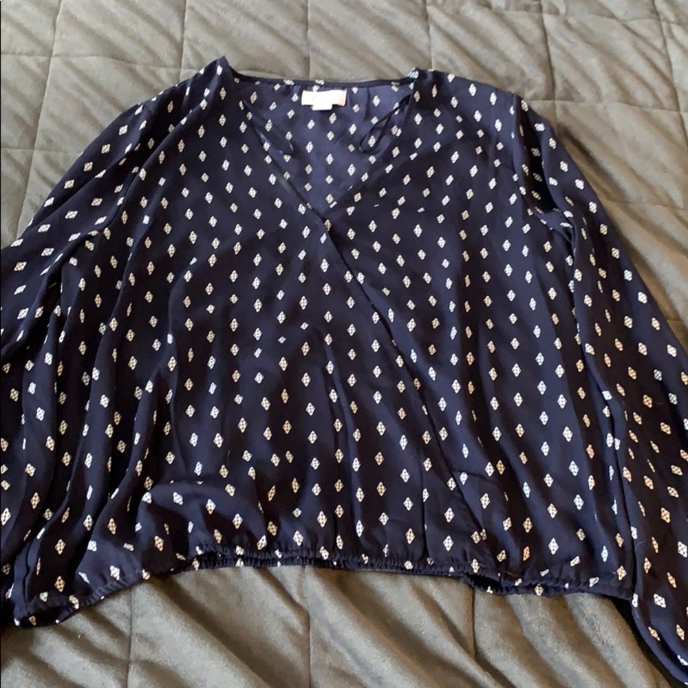 New Navy blue blouse